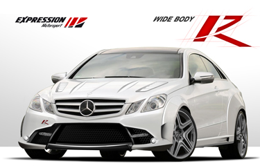 Mercedes E class coupe wide body expression Motorsport